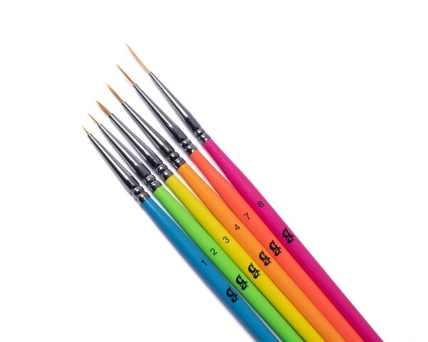 Bachari Professional Liner Brush Set – Precision Eye Makeup Tools - Image 2