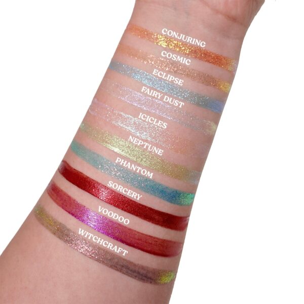 Bachari Chroma Magic Liquid Eyeshadow Full Bundle – Vibrant Metallic Shades - Image 5
