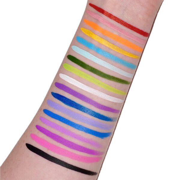 Bachari Wet Liner Palette – Water-Activated Eyeliner Set - Image 6